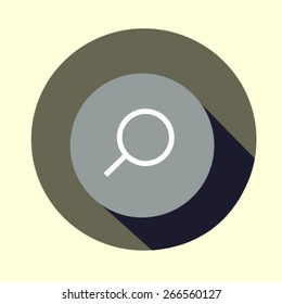 icon magnifier, search