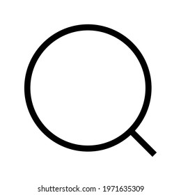Icon Magnify With Style Outline