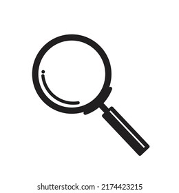 icon magnify vektor, the magnifying glass icon is used for the search icon, very good for being the focus icon