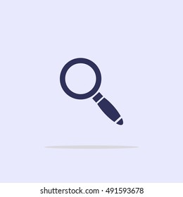 Icon magnifying glass.