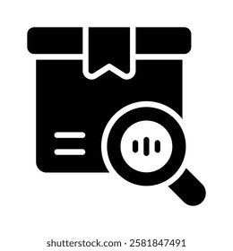 Icon of a magnifying glass for product search