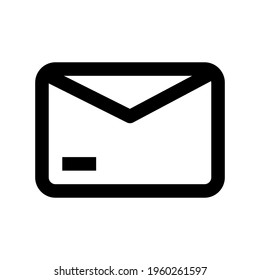 Icon Mail With Style Outline