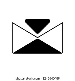 Icon Mail, White Background Eps10