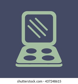 Icon of Make-Up Kit. Eps-10.