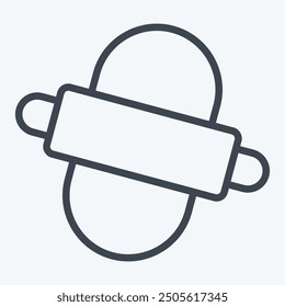 Icon Making. related to Breakfast symbol. line style. simple illustration