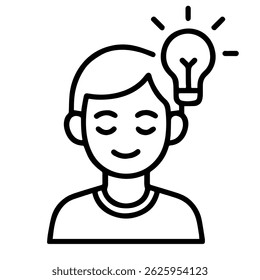 icon man inspiration on white background vector
Vector icon people and professions