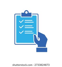 Icon a management control shield with security check, isolated against a clean background.