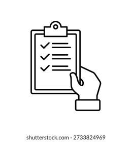Icon a management control shield with security check, isolated against a clean background.