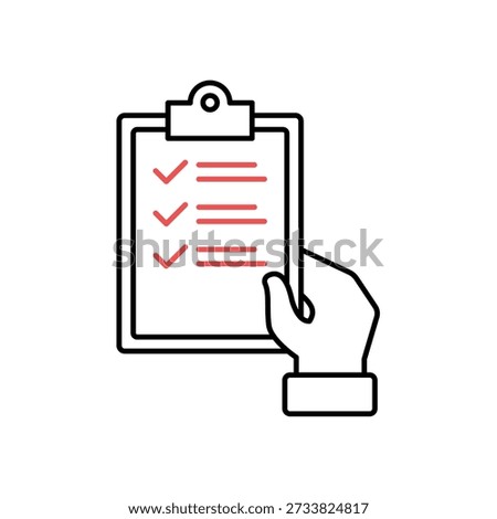 Icon a management control shield with security check, isolated against a clean background.