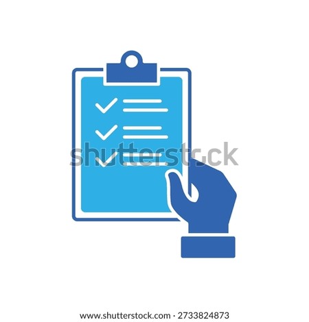 Icon a management control shield with security check, isolated against a clean background.