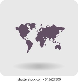 icon of map