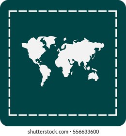 icon of map