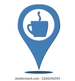 Icon Map und Standort für Design