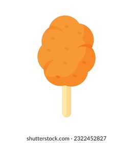 Un icono de arce taffy en estilo moderno, listo para usar y descargar