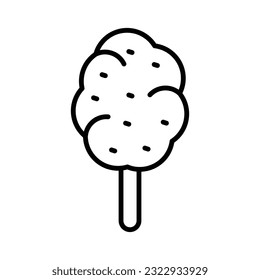 An icon of maple taffy in modern style, ready to use and download