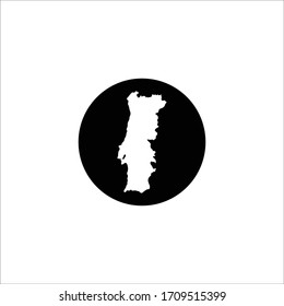 Icon maps country logo template
