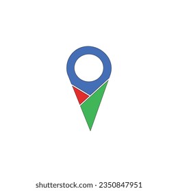 icon maps illustration design trendy