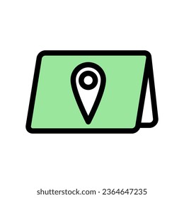 icon maps and pin location editable file