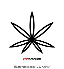 icon marijuana template