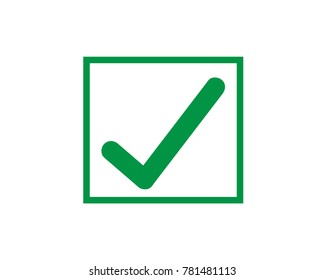 icon mark choice yes no symbol sign vector 