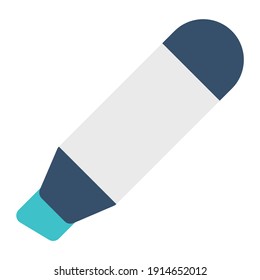 icon marker for study using flat style and blue color dominate