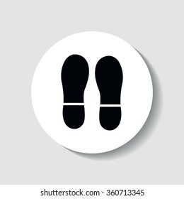 Icon marks of shoe soles.