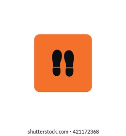 Icon marks of shoe soles.