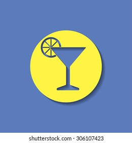 icon of martini glass