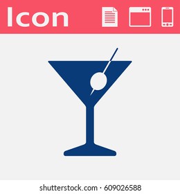 Icon Of Martini Glass