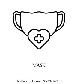 Icon a Mask, isolated against a clean background.