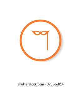 Icon masquerade mask.