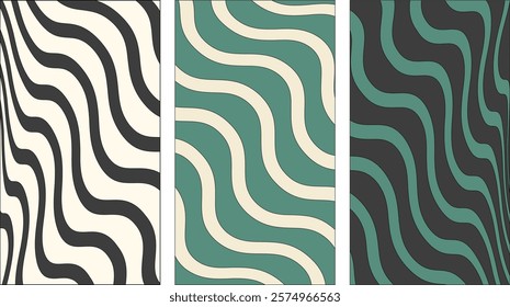 Icon Master three layer Minimalistic wall art collection with  Brown,Beige,Cream,and dark brown colour.size A0 each
Abstract Geometric Linear background design.