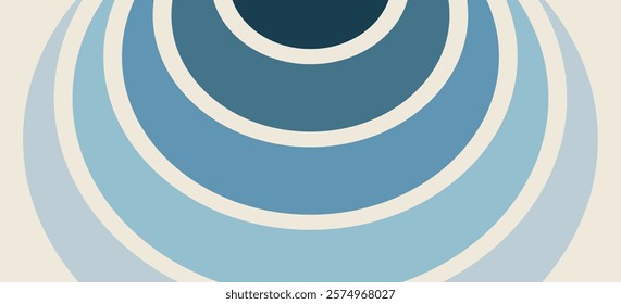 Icon Master three layer Minimalistic wall art collection with  blue monochromatic colour.size A0 each
Abstract Geometric Linear background design.