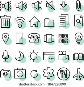 
Icon material Sound file Camera Microphone setting Travel Meal Eating out Light amount Book Telephone communication etc.