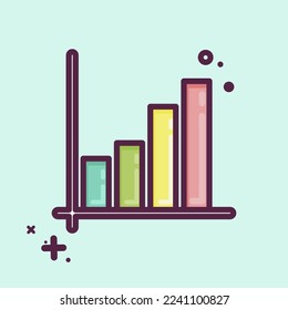 Icon Mathematical Model. related to Machine Learning symbol. MBE style. simple design editable. simple illustration. simple vector icons