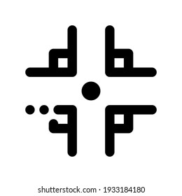 Icon Maximize With Style Outline 