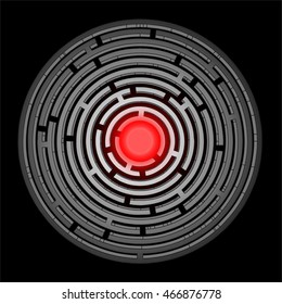 Icon maze