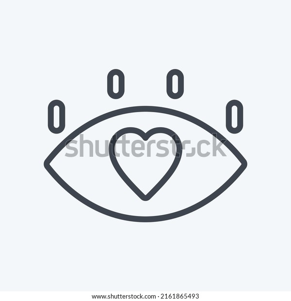 Icon Meaning. suitable for Community symbol.\
line style. simple design editable. design template vector. simple\
symbol illustration