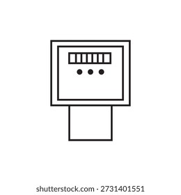 Icono de la máquina de medición Ilustraciones Elemento Diseño