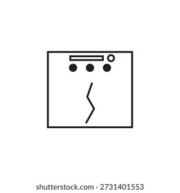 Icono de la máquina de medición Ilustraciones Elemento Diseño