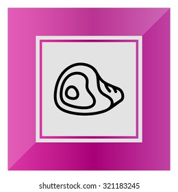 Icon of meat piece