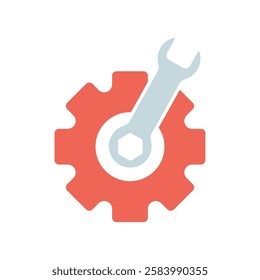 Icon a mechanical, isolated against a clean background.