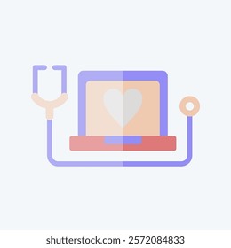 Icon Medical Service. related to Dropshipping symbol. flat style. design editable