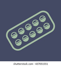 Icon of Medicine. Eps-10.