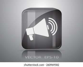 icono de megáfono
