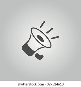 Icon megaphone. - Shutterstock ID 329524613