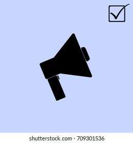 Icon of megaphone.