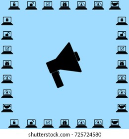 Icon of megaphone