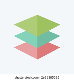 Icon Membrane Fabric. related to Fabric symbol. flat style. design editable