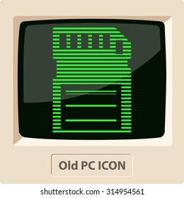 icon of memory card
